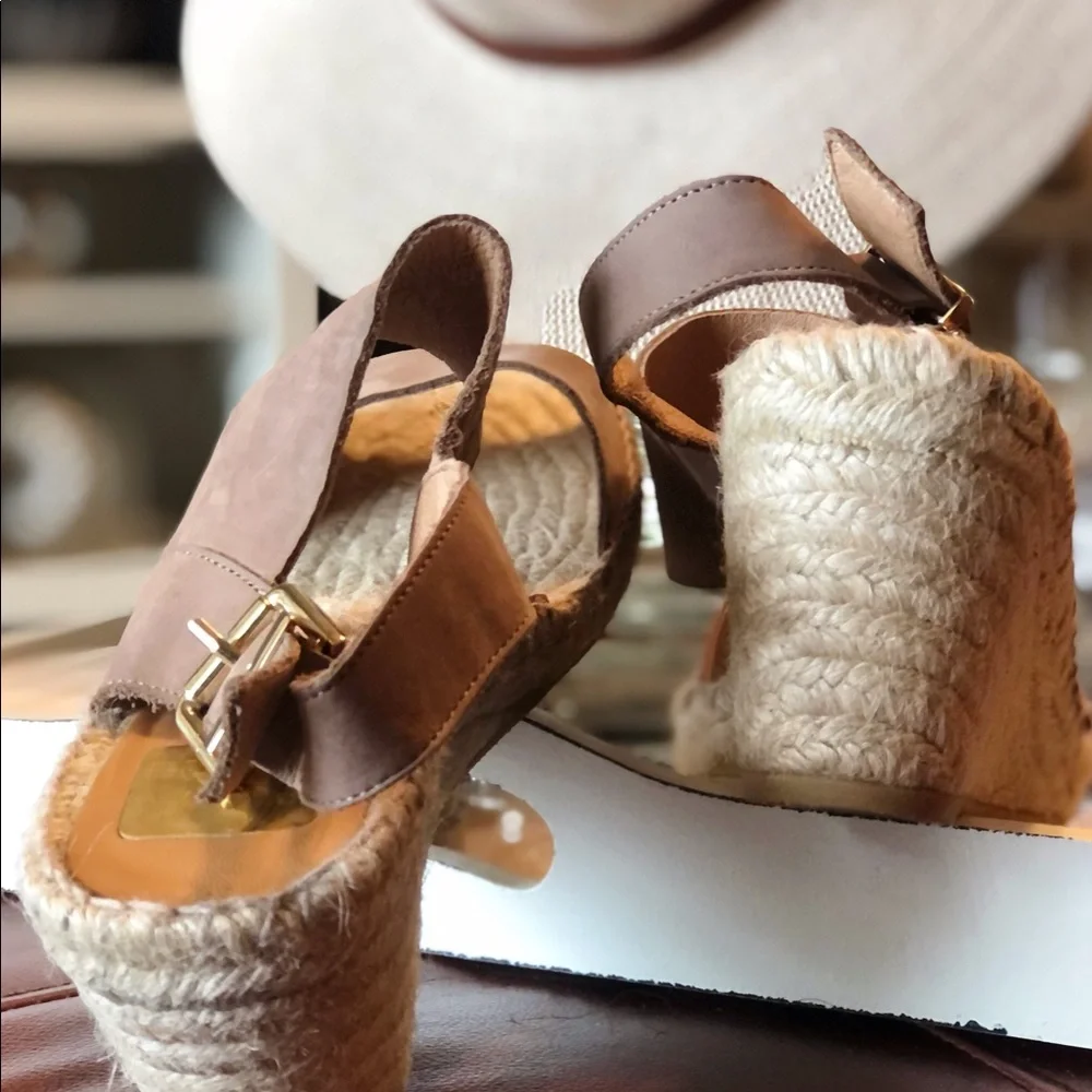 KANNA Espadrille Wedge Heel Sandals